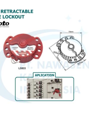 Auto Retractable Cable Lockout - LS803