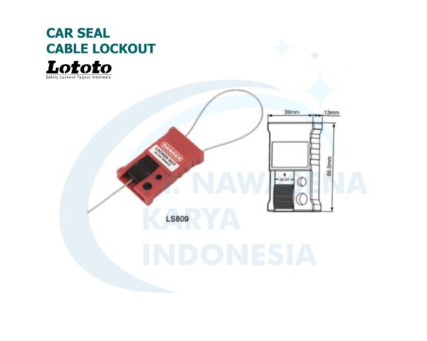 Car Seal Cable Lockout - LS809