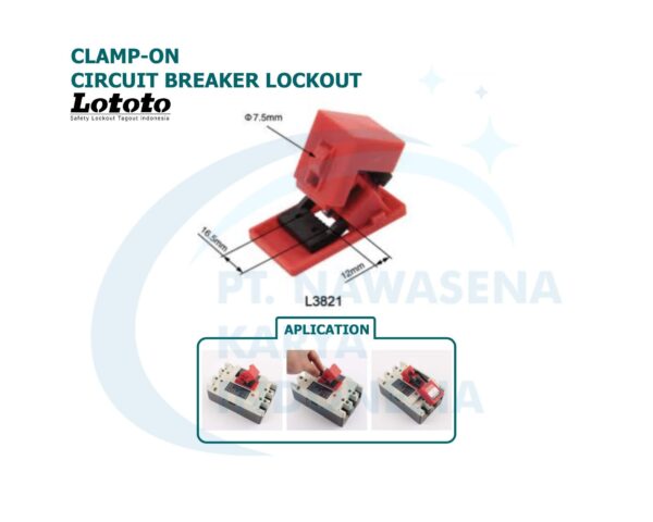 Clamp-on Circuit Breaker Lockout - L3821