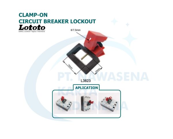 Clamp-on Circuit Breaker Lockout - L3823