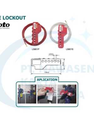 Economic Cable Lockout - LS801P LS801S