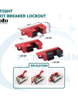 Grip Tight Circuit Breaker Lockout - L491BB L491BP L491BR