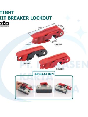 Grip Tight Circuit Breaker Lockout - L493BB L493BP L493BR