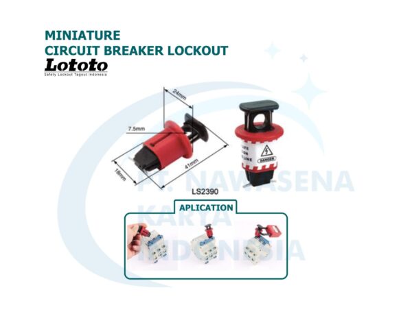 Miniature Circuit Breaker Lockout - LS2390