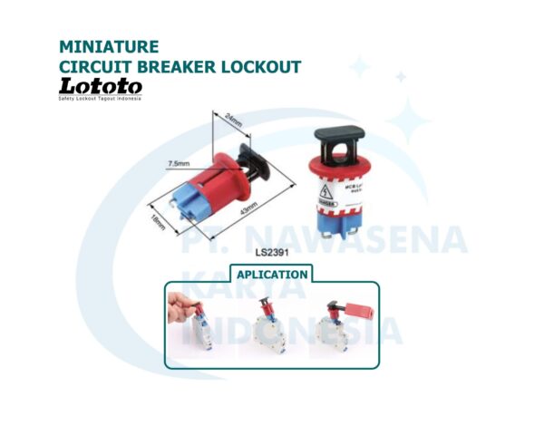 Miniature Circuit Breaker Lockout - LS2391