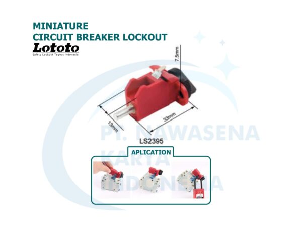 Miniature Circuit Breaker Lockout - LS2395