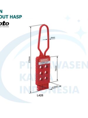 Nylon Lockout Hasp - L428