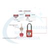 Safety Padlock - LOTOTO - Body Label