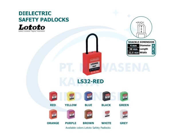 Safety Padlock - Lototo LS32