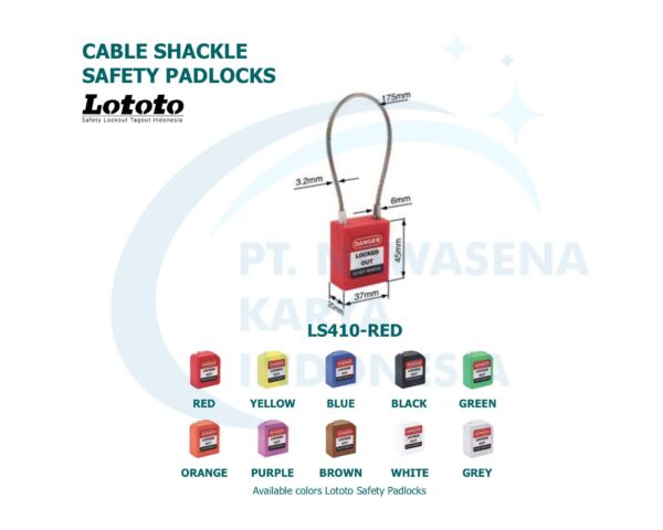 Safety Padlock - Lototo LS410