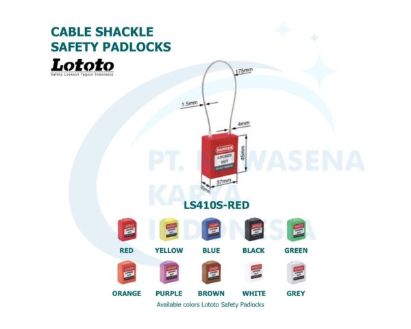 Safety Padlock - Lototo LS410S