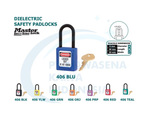 Safety Padlock - Masterlock 406