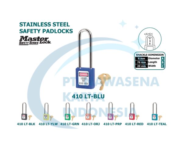 Safety Padlock - Masterlock 410LT