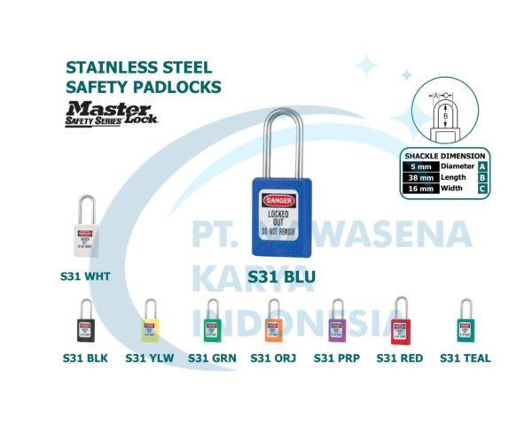 Safety Padlock - Masterlock S31