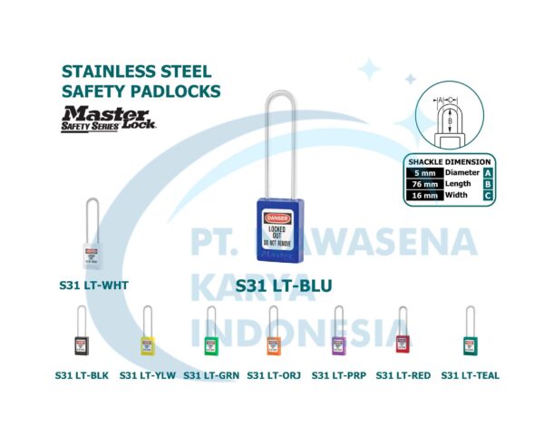 Safety Padlock - Masterlock S31LT